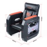 E-blue Gaming fotelja Auroza EEC338, crno crvena | shoptok.hr