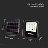  LED spoljni solarni reflektor LED/12W/3,2V 4000K IP65 | Eponuda.com
