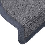  Prostirke za stepenice 15 kom 65x24x4 cm svijetlo sive i plave poluokrugle velike | shoptok.hr