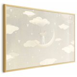  Plakat - Mouse on the Moon 60x40 Zlatni okvir | shoptok.hr