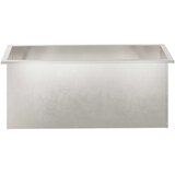  Vrtna posuda za sadnju s LED svjetlom 2 kom. Srebrna - Nehrđajući čelik 40 x 100 x 40 cm 2 | shoptok.hr