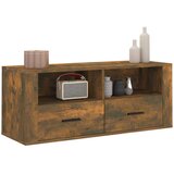 TV ormarić boja dimljenog hrasta 100x35x40 cm konstruirano drvo | shoptok.hr