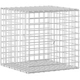  Gabion s 5 mm žicom i mrežom 5x5 cm 50x50x50 cm Pocinčani čelik | shoptok.hr