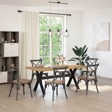 Maison Chic Jedilna miza - Kuhinjska miza - Jedilni stol NOAIN 180x90x75 cm trdna borovina, (21715080) Cene