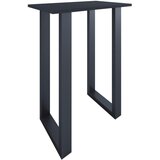 Mömax Barska Miza Xona, Antracit, Črna, 80x50cm | Shoptok.si