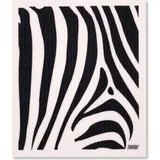 Groovy Goods spužvasta krpa "zebra" - white