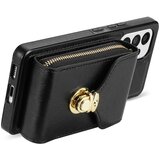 INORCO Za Samsung Galaxy A53 5G Crossbody torbica z zadrgo PU usnje + TPU držalo za kartico, stojalo za telefon, (22036694) | Shoptok.si