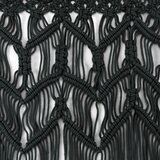 Douceur d intérieur Črna zavesa za vrata 90x200 cm Macarena – | Shoptok.si