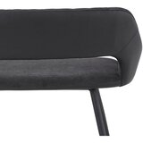 MID.YOU Jedilniška Klop Porto, Antracit, 140 Cm | Shoptok.si