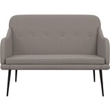  Klupa smeđesiva 110 x 76 x 80 cm od tkanine | shoptok.hr