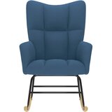  Stolica za ljuljanje od tkanine plava | Eponuda.com