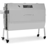 Klarstein Sauenland Pro XL, roštilj za prasce, rotirajući ražanj, 15 W, 4 kotača, nehrđajući čelik | shoptok.hr