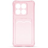  Futrola Clear Wallet za Xiaomi Redmi 14T 4G, Roze | Eponuda.com