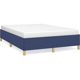  Okvir za krevet bez madraca plavi 140 x 200 cm od tkanine | shoptok.hr