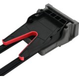 vidaXL Naslon za streljanje Siva 46 x 14 x 19.5 cm Plastika | Shoptok.si