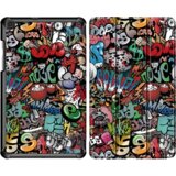 NIKCORP Ovitek za Samsung Galaxy Tab A 8.0 T295 T290, magnetni preklopni etui s funkcijo stojala in vzorcem Graffiti, modernturn, (5000139245) | Shoptok.si