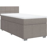 Maison Chic Box spring postelja - Vzmetna postelja z vzmetnico taupe 90x190 cm blago SL17676, (21882903) | Shoptok.si