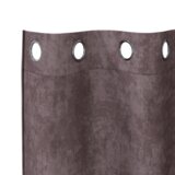 vidaXL Zavjese od baršuna 2 kom s okovima Smeđa 225x140 cm | shoptok.hr