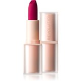 Makeup Revolution Lip Allure Soft Satin Lipstick kremasta šminka s satenastim zaključkom odtenek Material Girl Wine 3,2 g Cene