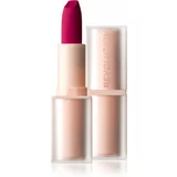 Makeup Revolution Lip Allure Soft Satin Lipstick kremasta šminka s satenastim zaključkom odtenek Material Girl Wine 3,2 g