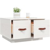  Stolić za kavu bijeli 60 x 53 x 35 cm od masivne borovine | shoptok.hr