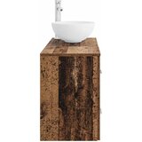  Set namještaja za kupaonicu 2 kom. Staro drvo Konstruirano drvo Smeđa 49,5 x 41 x 80 cm | shoptok.hr