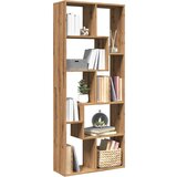 vidaXL Pregrada / regal za knjige boja hrasta 67x25x161,5 cm drveni Cijene