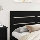  Vzglavje z vzglavjem Črna Orehovina 200 cm Konstruiran les, (5000120938) | Shoptok.si