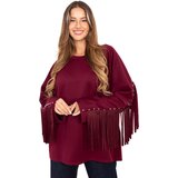 Factory Price Blouse-IT-BZ-21695.10-burgundy | Shoptok.si