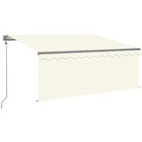 Automatska tenda na uvlačenje s roletom 3 x 2,5 m krem | shoptok.hr