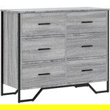 vidaXL Komoda boja hrasta sonome 91 x 35,5 x 74,5 cm konstruirano drvo | shoptok.hr