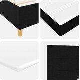  Boks vzmetnica z vzmetnico Črna Enojna Tkanina, (22083412) | Shoptok.si