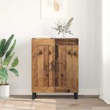  Kreveta Staro drvo 69,5 x 34 x 90 cm Obrađeno drvo i čelik Slike
