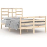  Posteljni okvir iz trdnega lesa 120x200 cm, (20708177) | Shoptok.si