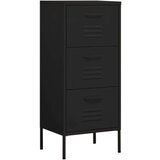 vidaXL Ormarić za pohranu crni 42 5 x 35 x 101 5 cm čelični | shoptok.hr