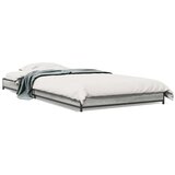 vidaXL Okvir za krevet boja hrasta 100x200cm konstruirano drvo i metal | shoptok.hr
