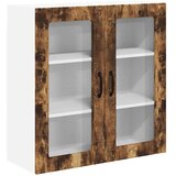  Stenska kuhinjska omarica Dimljeni oreh 80 x 31 x 80 cm | Shoptok.si