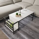 Hanah home stočić za dnevnu sobu modern L761 white coffee table Cene