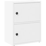  Regal za knjige bijeli 40x24x52 cm od konstruiranog drva | shoptok.hr