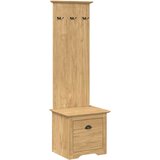  Ormar za hodnik s ladicama BODO Medeno smeđa 50 x 40 x 156,7 cm | shoptok.hr