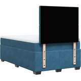 vidaXL Krevet s oprugama i madracem plavi 120 x 190 cm baršun | shoptok.hr
