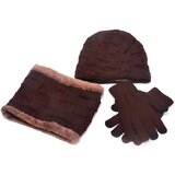 IZMAEL Muški zimski set - Tamno smeđa | shoptok.hr