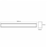 Dawn led svetiljka LT-T-020 33/40/42/45W cct bela 1,2 met | ePonuda.com