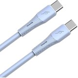 Avax Kabl CB3308 / USB-C to USB-C / 60W / 1.5 m / Light Blue Cene
