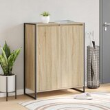  Omara za čevlje z vrati Sonoma 79 x 36 x 100 cm Konstruiran les, (5000092365) | Shoptok.si