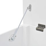  Barokna klupa za pohranu MDF Bijela | Eponuda.com