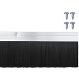  Skrbniki za vrata z vijaki 12 pcs srebrna 100 cm, (5000113327) | Shoptok.si