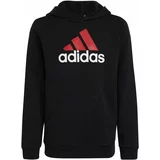 Adidas Športna majica svetlo rdeča / črna / bela