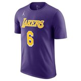 Nike Majice s kratkimi rokavi Nba Los Angeles Lakers Statement Edition Lebron James Vijolična | Shoptok.si