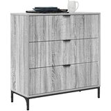  Kreveta Siva Sonoma 79,5 x 33 x 82 cm Konstruirano drvo | shoptok.hr